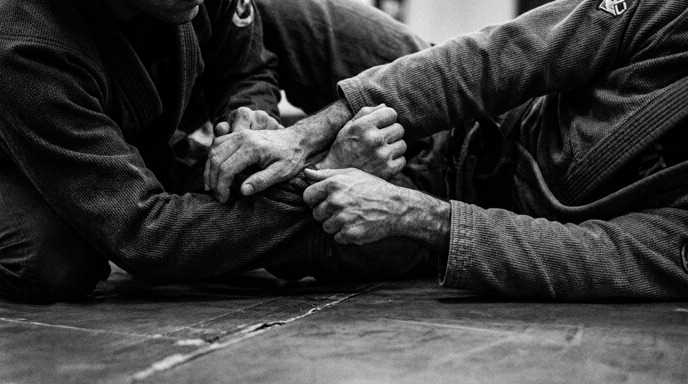 Illustration Jiu-Jitsu Brésilien